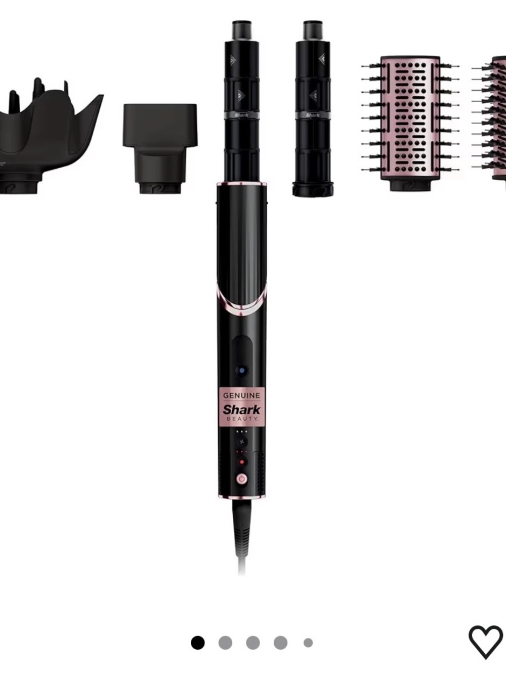 Shark Beauty Black & Pink Multi Styler for Women